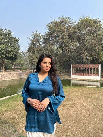Blue kurti